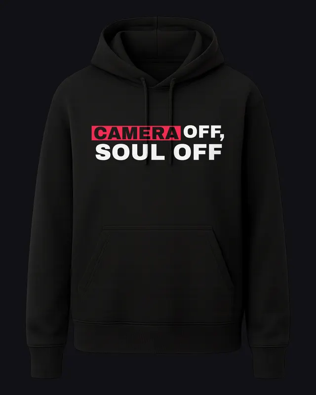 black hoodie
