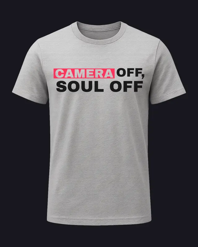 heather grey tee