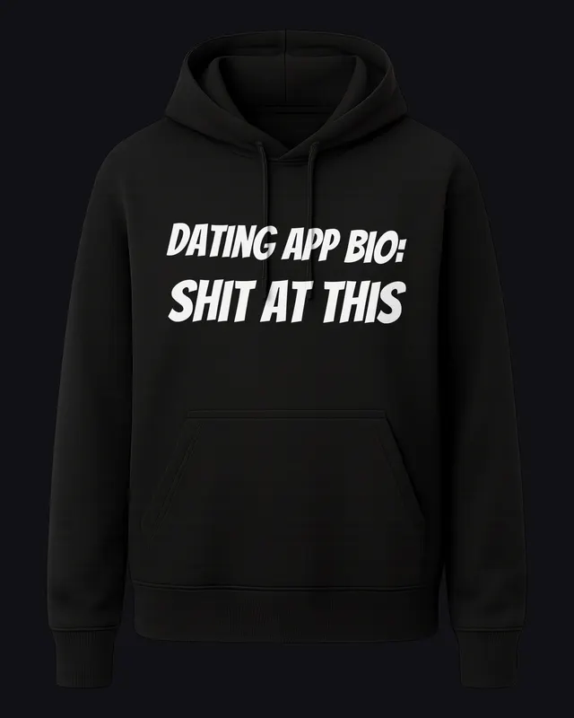 black hoodie