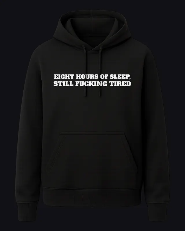 black hoodie