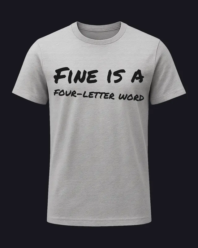 heather grey tee