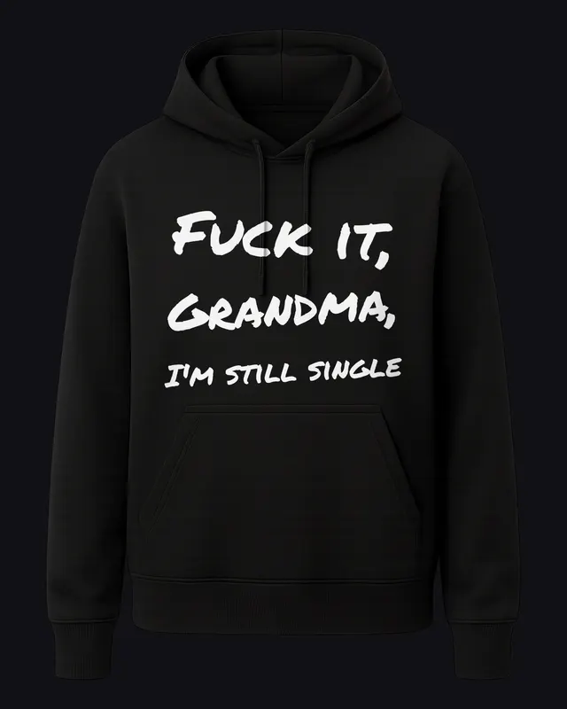 black hoodie