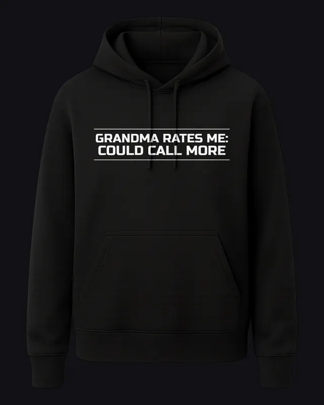 black hoodie