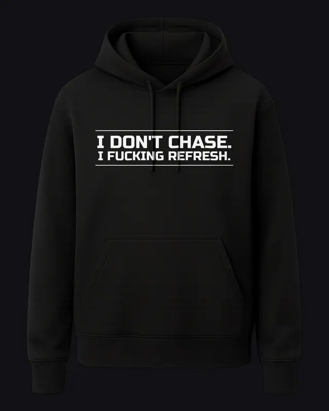 black hoodie