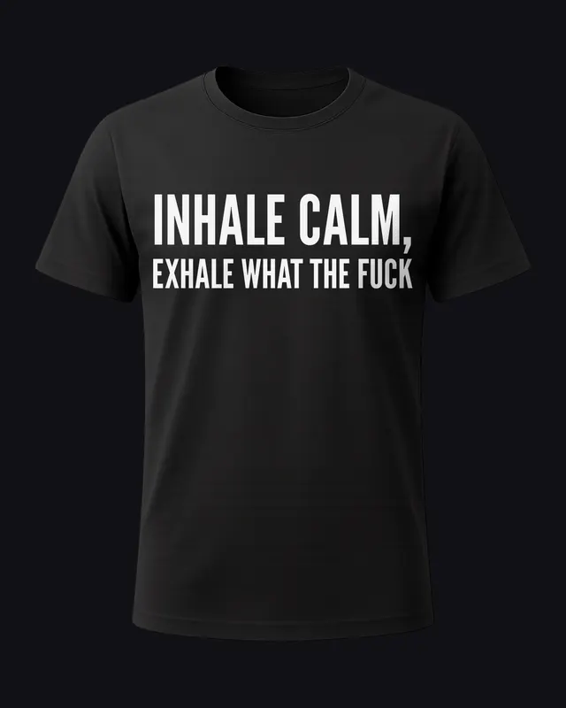 black tee