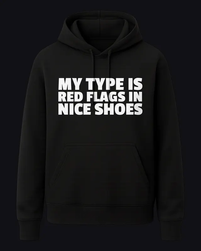 black hoodie