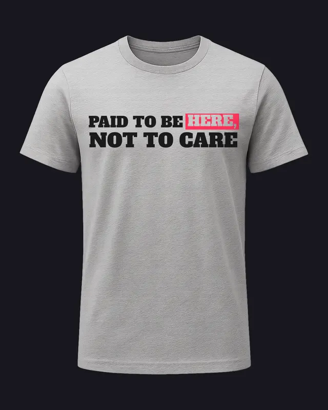 heather grey tee