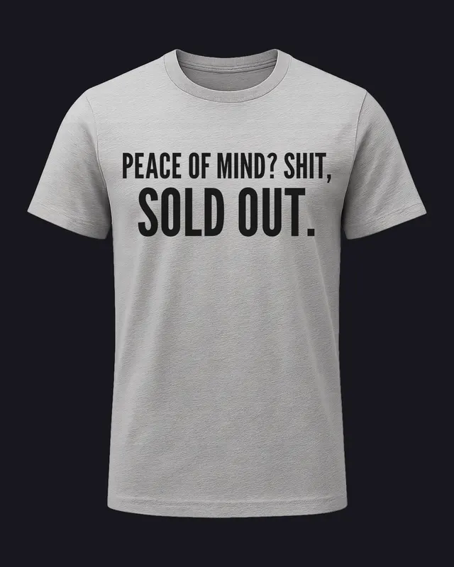 heather grey tee