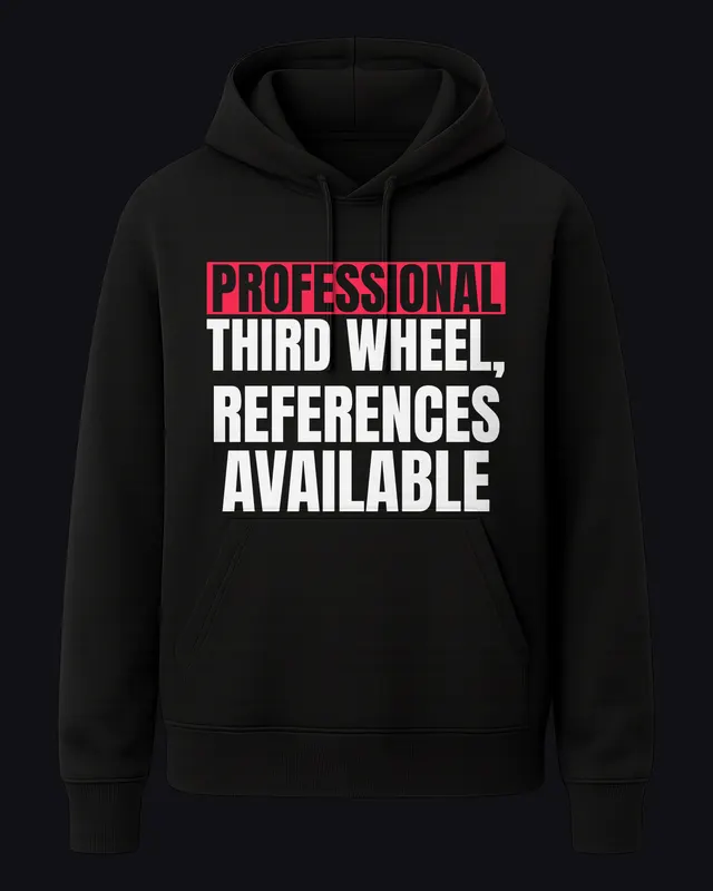 black hoodie