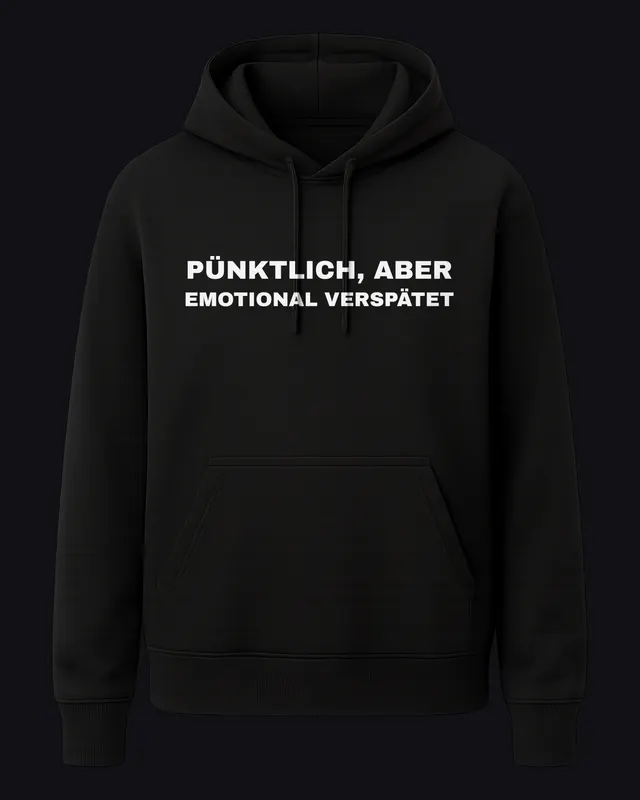 black hoodie
