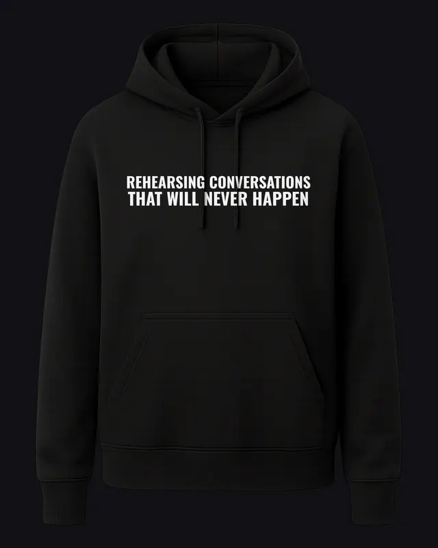 black hoodie