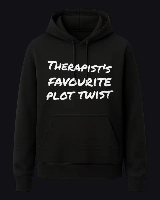 black hoodie