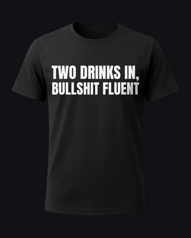black tee